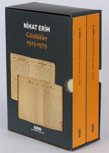 Nihat Erim / Günlükler 1925 - 1979 (kutulu, 2 cilt)