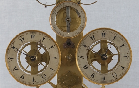 Mehmet Şükrü yapımı çift balanslı Türk saati, Topkapı Sarayı Koleksiyonu