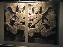Konya Kalesi’nden melek figürlü taş panolar. 1220, Konya İnce Minareli Medrese-Taş Eserler Müzesi