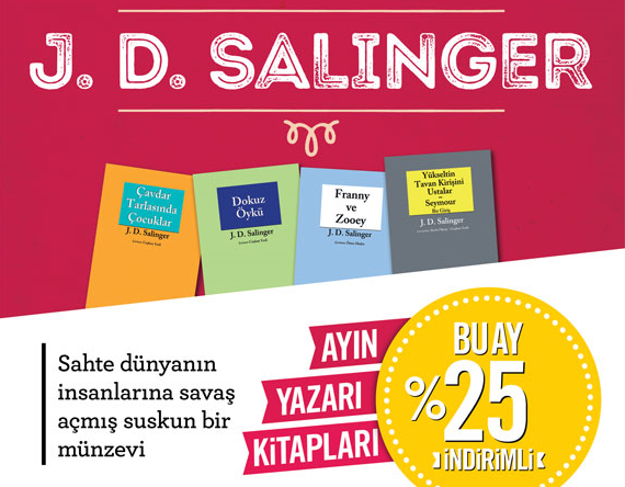 Ocak Ayı Yazarı: J. D. Salinger