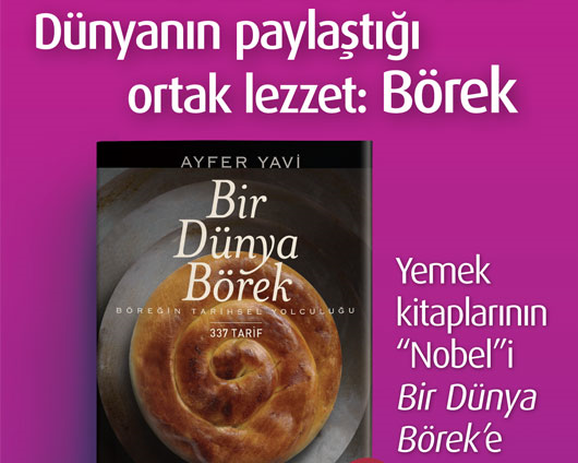 Yemek kitaplarının “Nobel”i Bir Dünya Börek’e